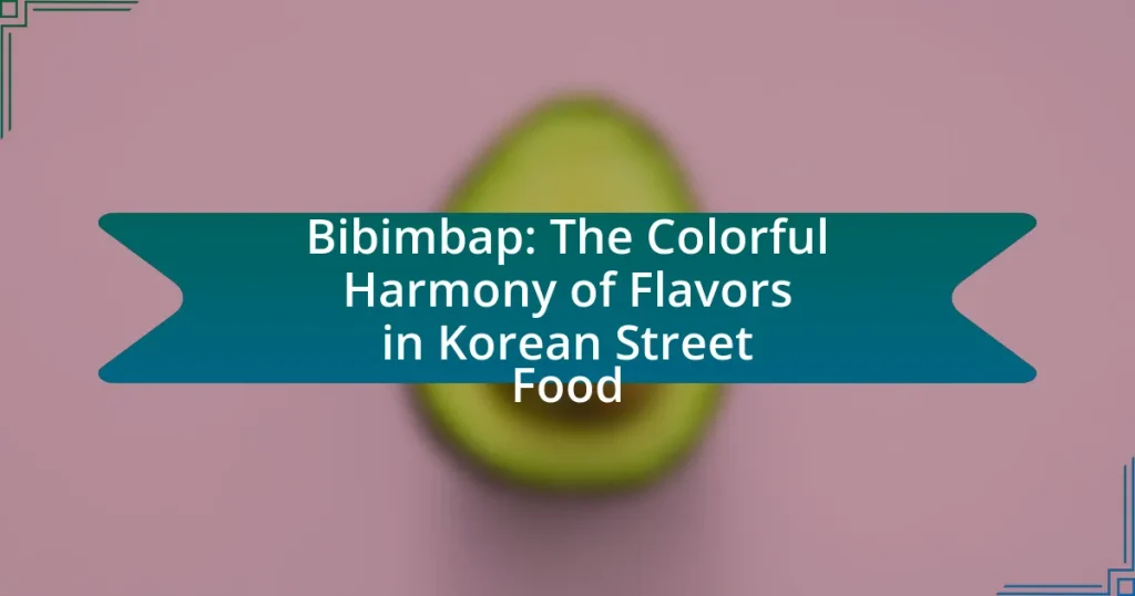 Bibimbap: The Colorful Harmony of Flavors in Korean Street Food