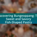 Discovering Bungeoppang: The Sweet and Savory Fish-Shaped Pastry