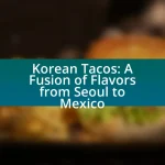 Korean Tacos: A Fusion of Flavors from Seoul to Mexico
