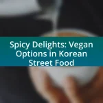Spicy Delights: Vegan Options in Korean Street Food