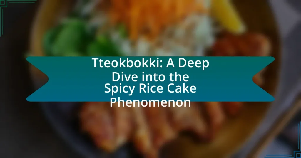 Tteokbokki: A Deep Dive into the Spicy Rice Cake Phenomenon